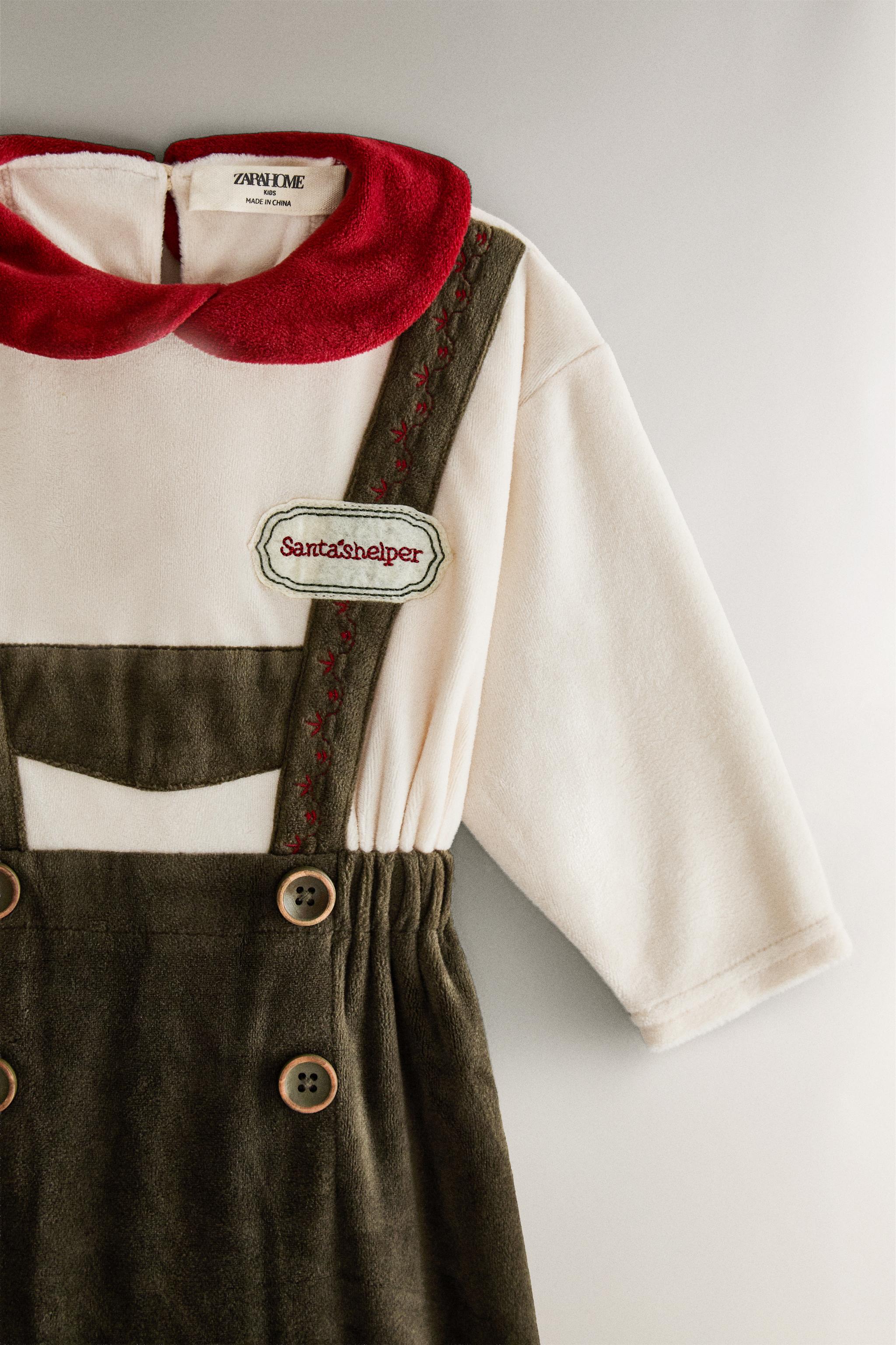 CHRISTMAS ELF BABY ROMPER